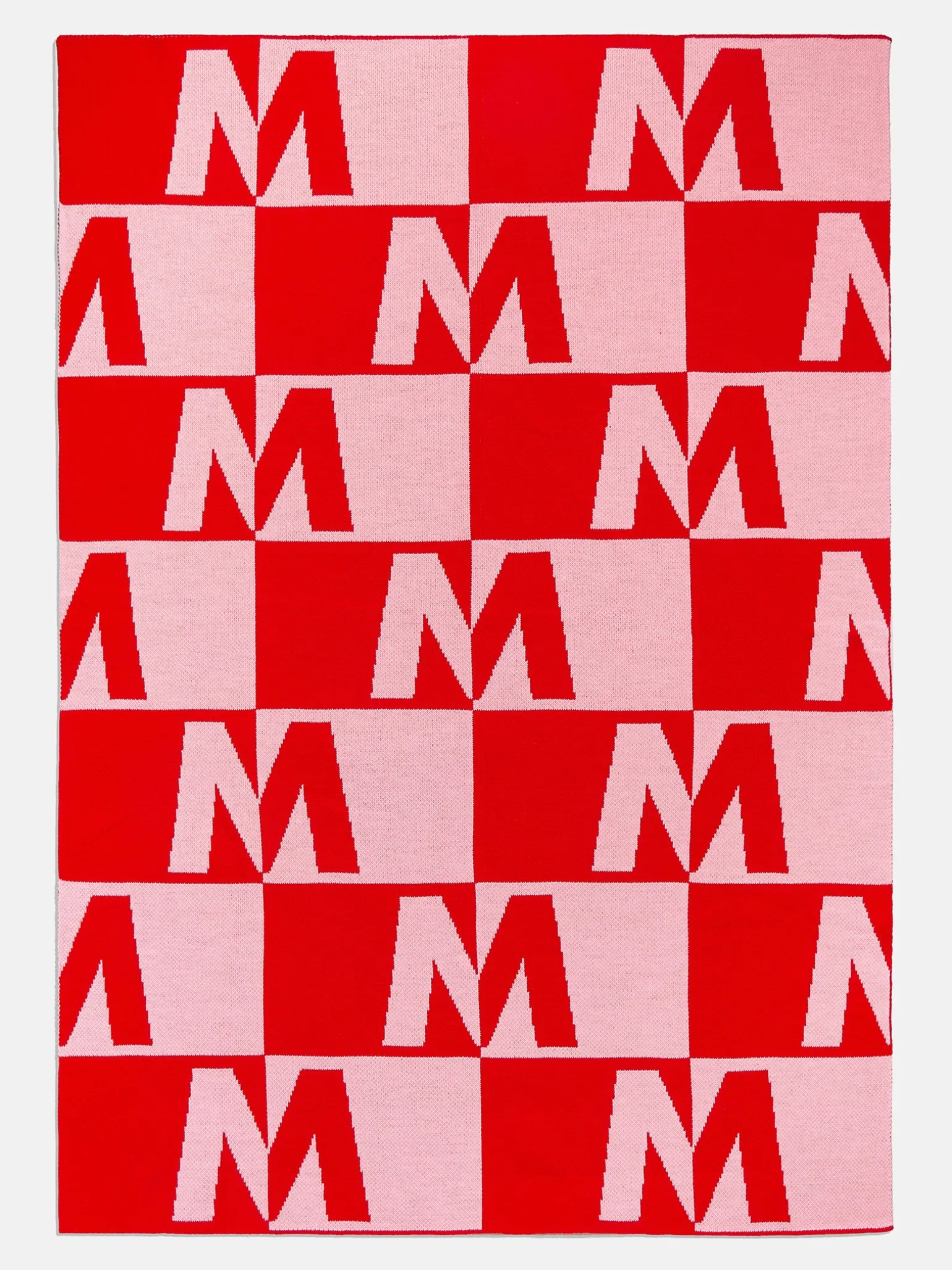 Opposites Attract Custom Blanket - Red/Pink