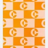 Opposites Attract Custom Blanket - Orange/Light Orange