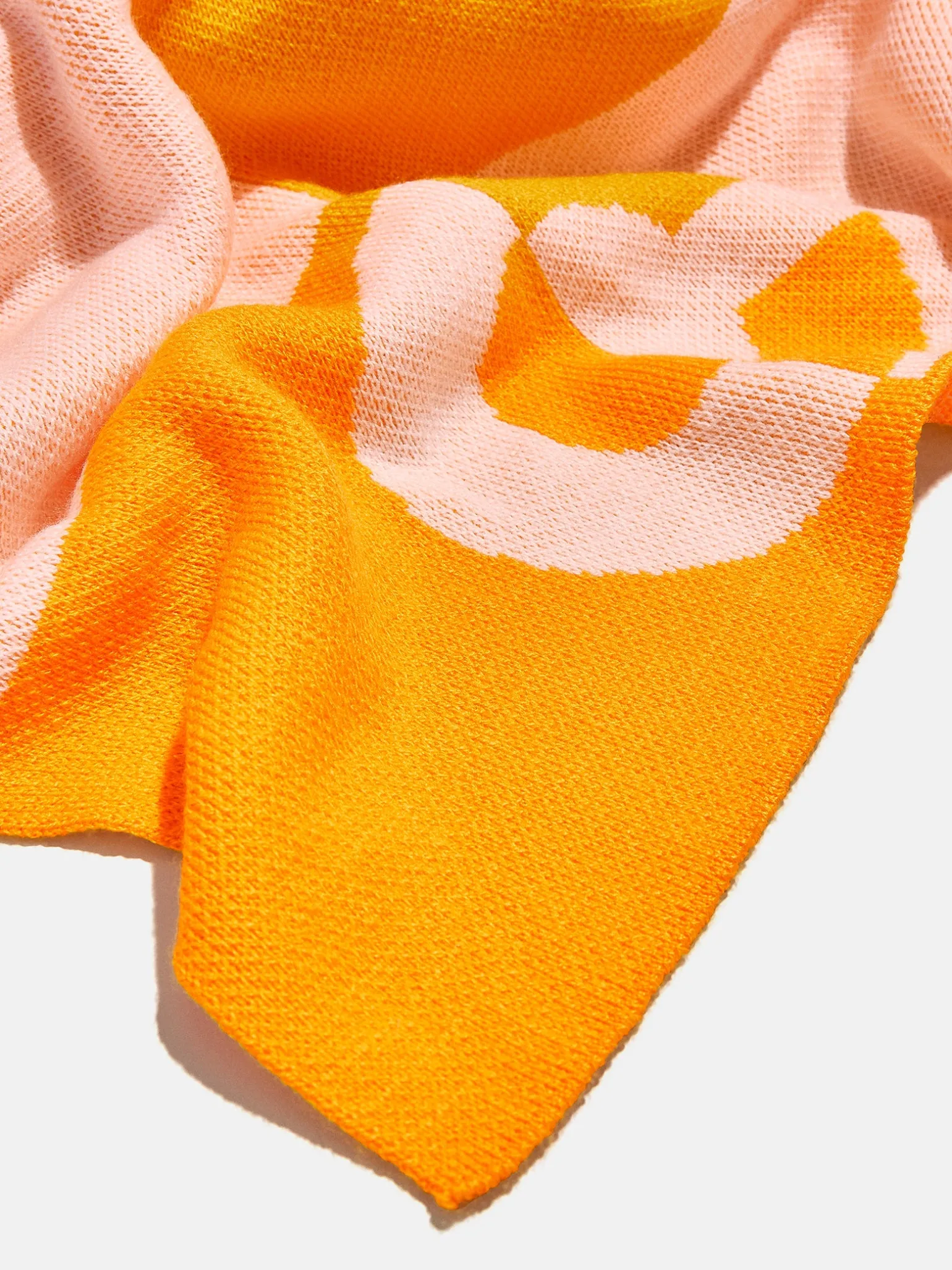Opposites Attract Custom Blanket - Orange/Light Orange