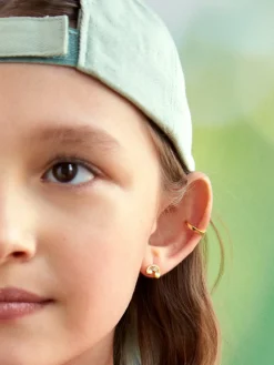 Over the Rainbow 18K Gold Vermeil Kids' Earrings - Over The Rainbow