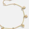Pacifica Seashell Bracelet - Gold/Pavé