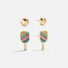 Paddles Up Earring Set - Pickleball