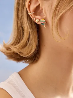 Paddles Up Earring Set - Pickleball