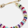 Paola Semi-Precious Bracelet - Gold/Multi