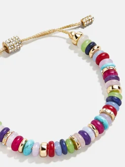 Paola Semi-Precious Bracelet - Gold/Multi