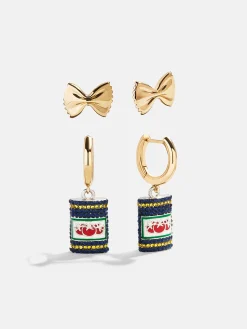 Pasta-bly The Best Earring Set - Pasta