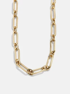 Pavé Hera Necklace - Gold