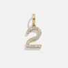 Pavé Number Cluster Charm - 2