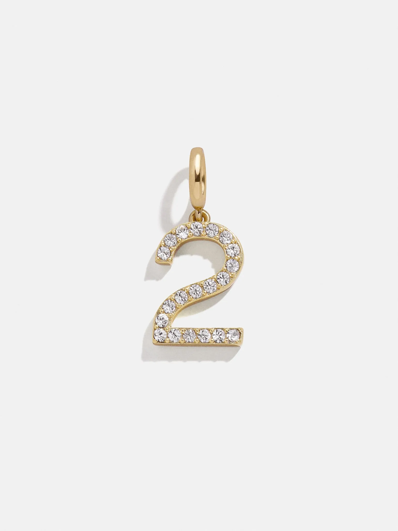 Pavé Number Cluster Charm - 2