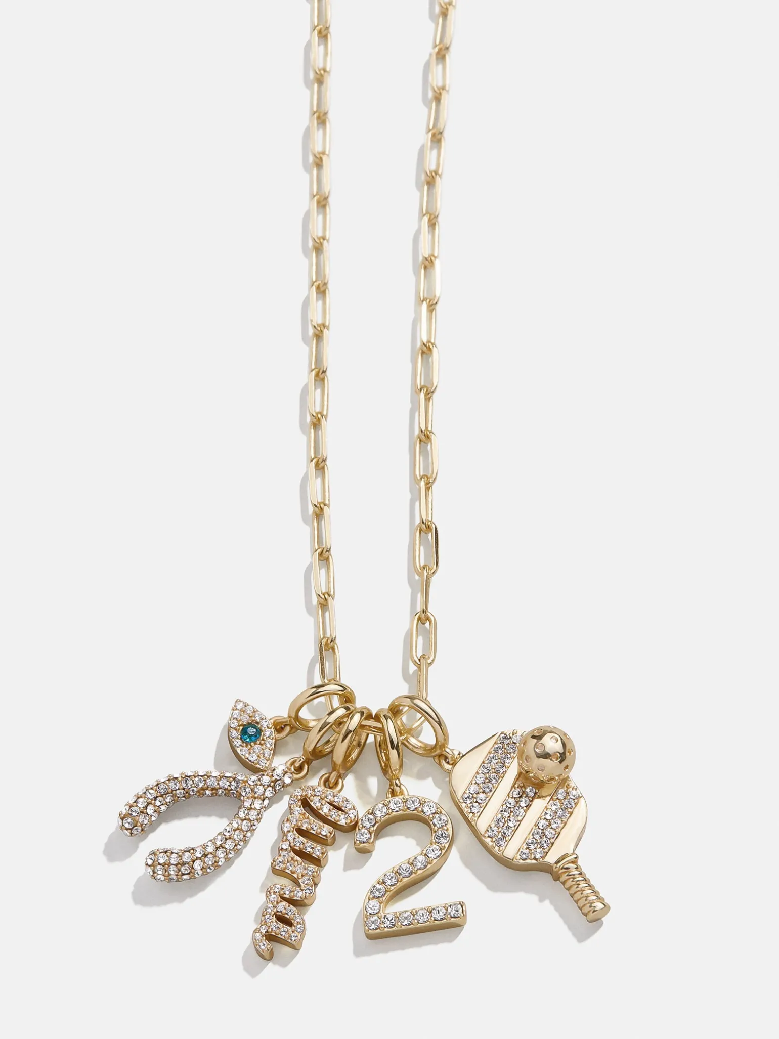 Pavé Number Cluster Charm - 5