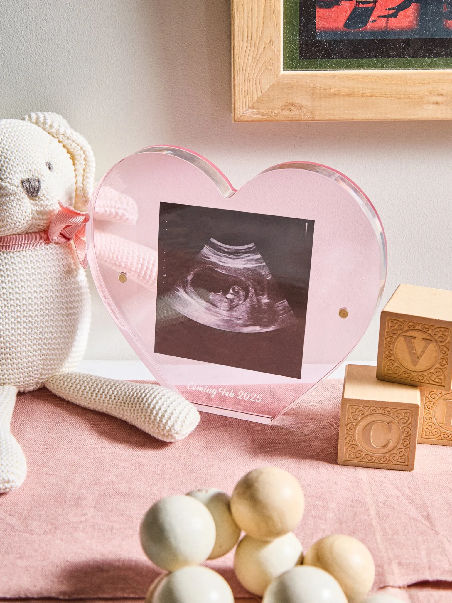 Picture Perfect Acrylic Frame - Heart Shape