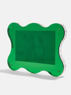 Picture Perfect Horizontal Acrylic Frame - Retro Wavy