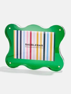 Picture Perfect Horizontal Acrylic Frame - Retro Wavy