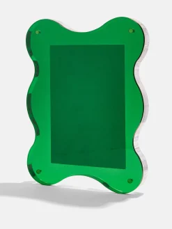 Picture Perfect Vertical Acrylic Frame - Retro Wavy Shape