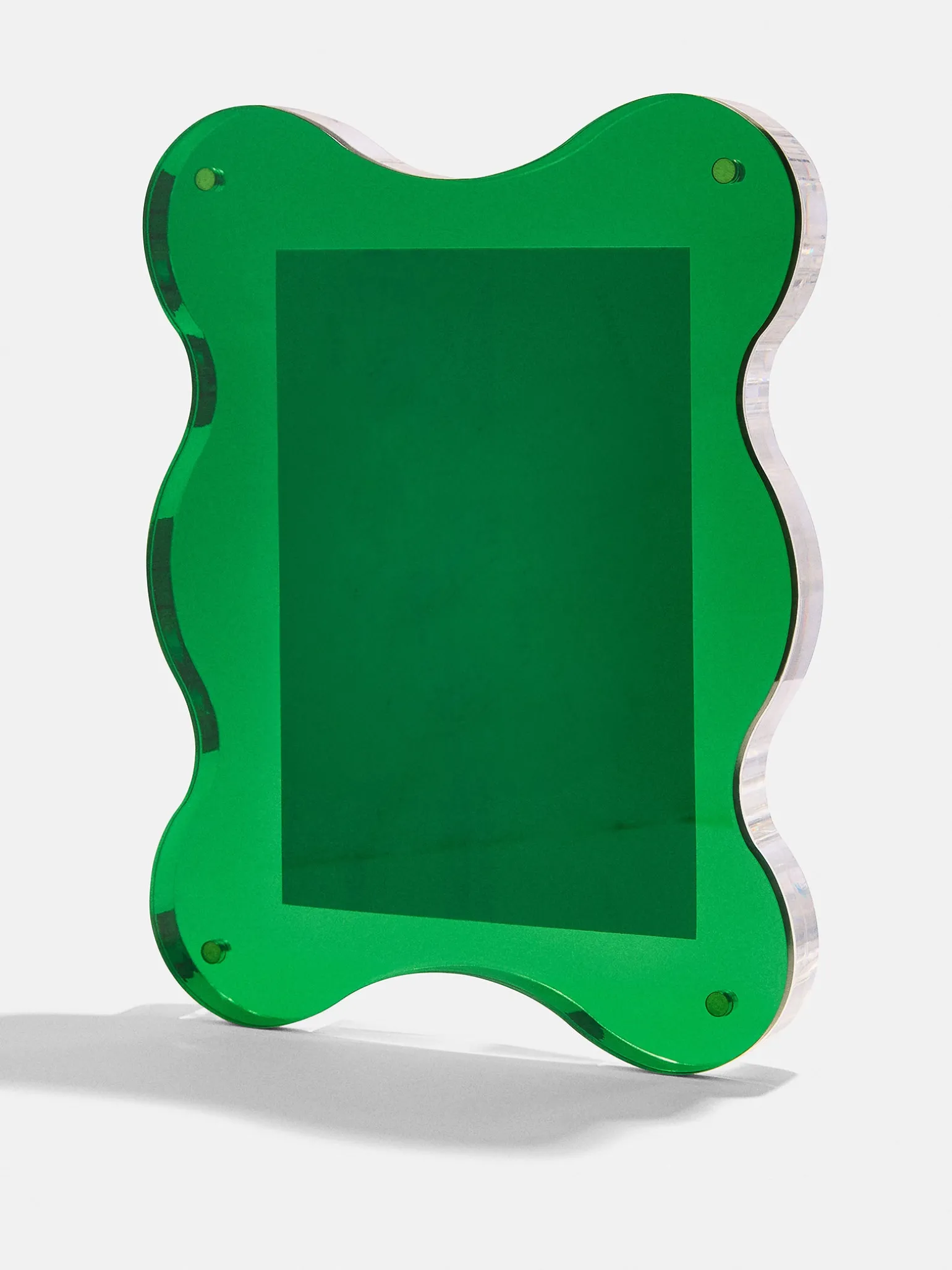 Picture Perfect Vertical Acrylic Frame - Retro Wavy Shape