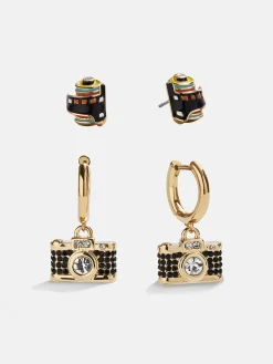 Picture This Earring Set - Camera
