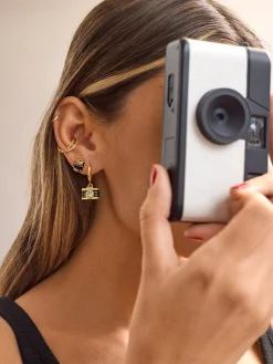 Picture This Earring Set - Camera