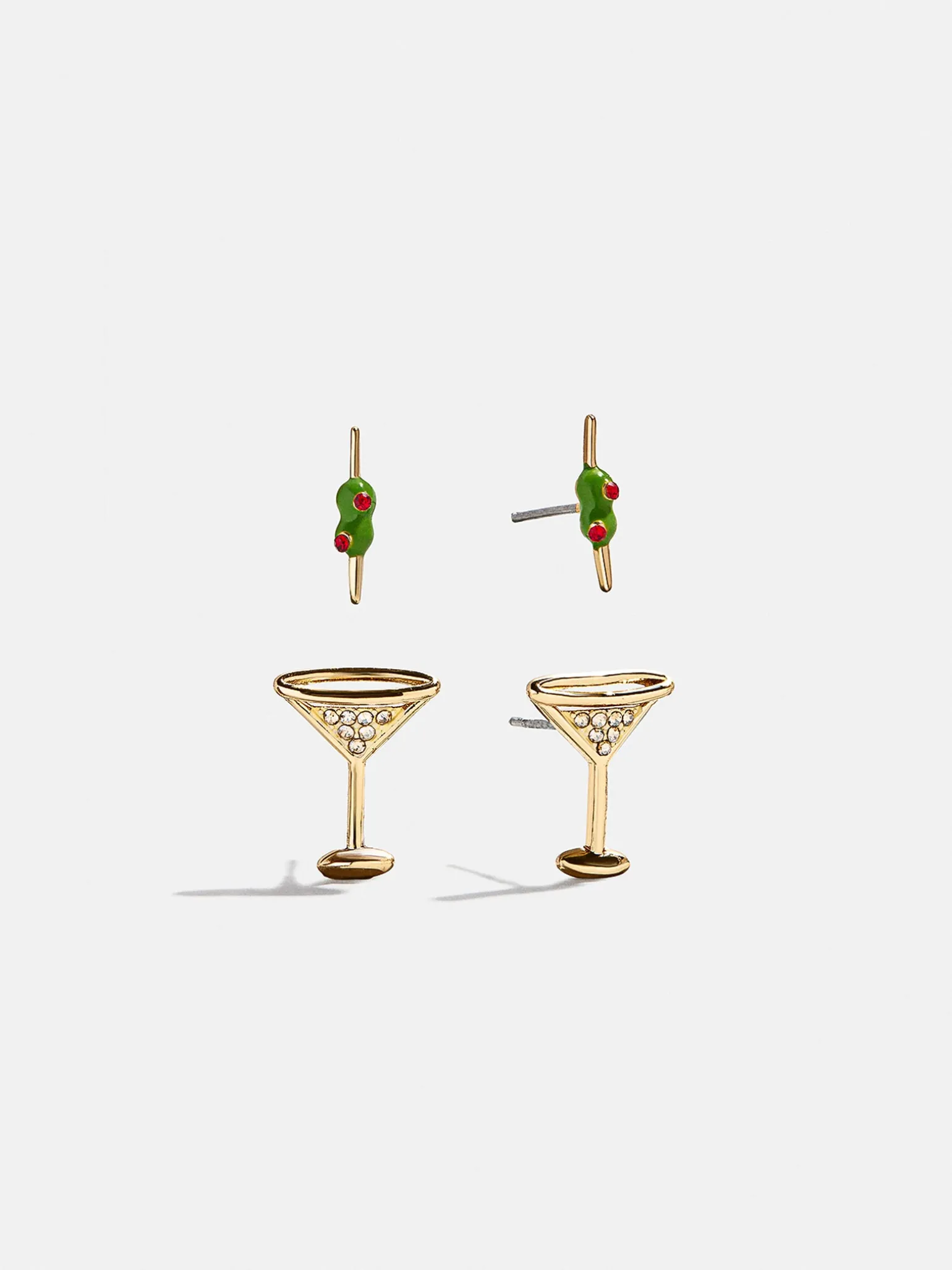 Pimento Memento Martini Earring Set - Martini