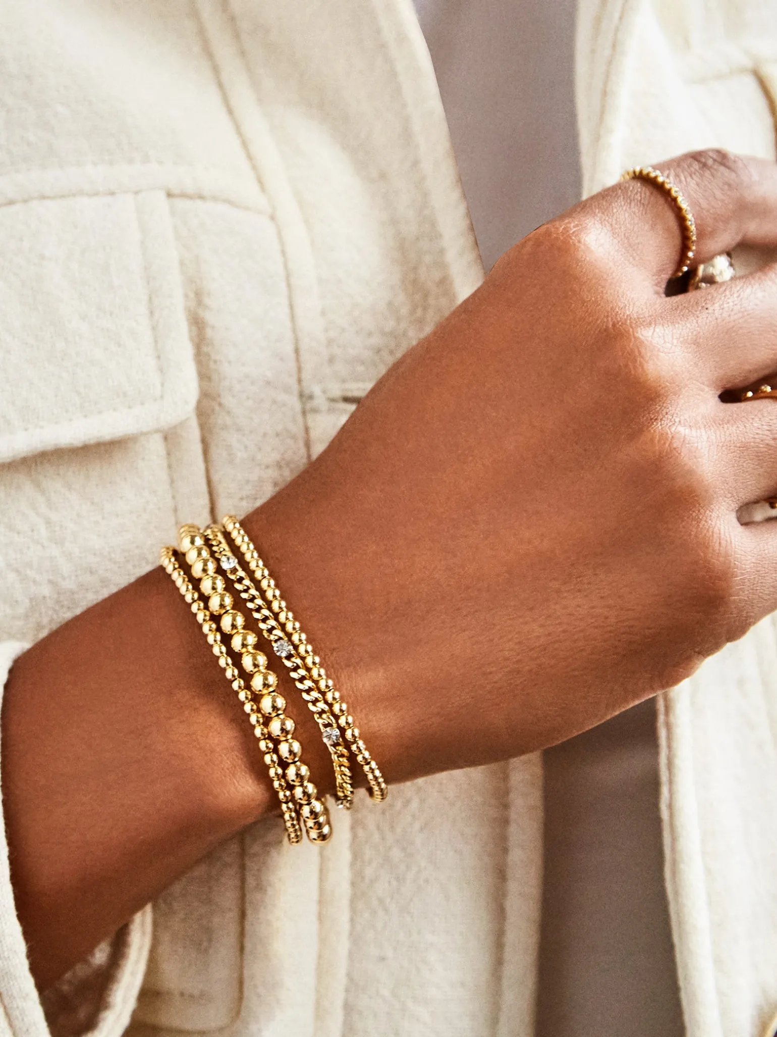 Pisa Bracelet - 14K Gold Vermeil Filled