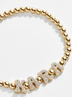 Pisa Custom Bracelet - Gold/Pavé