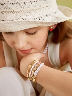 Playful Pearls Kids' Bracelet Set - Kids' Pearls