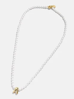 Playful Pearls Kids’ Initial Necklace - Gold/Pearl