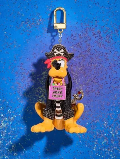 Pluto Disney Pirate Glow-In-The-Dark Bag Charm - Pluto