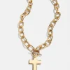 Priscilla Statement Cross Necklace - Classic Cross