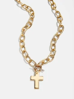 Priscilla Statement Cross Necklace - Classic Cross