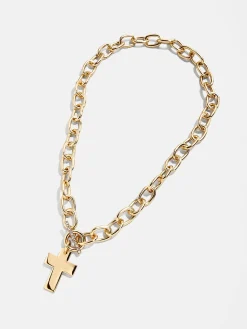 Priscilla Statement Cross Necklace - Classic Cross