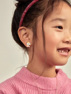 Rainbows and Unicorns Kids' Earring Set - Rainbows and Unicorns Earring Set