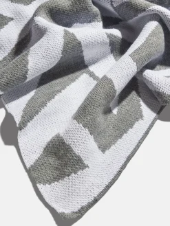 Ramble On Custom Blanket - Gray/White