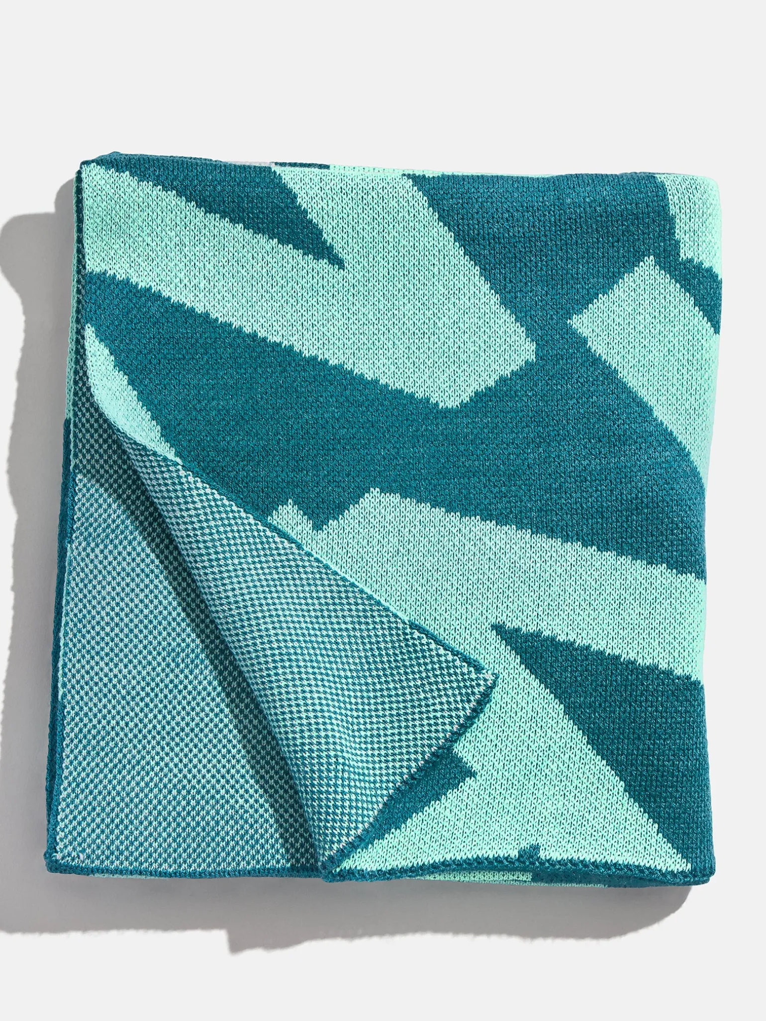 Ramble On Custom Blanket - Teal/Bright Teal