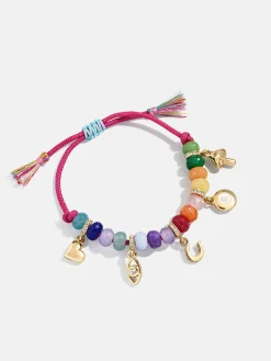 Riley Semi-Precious Charm Bracelet - Multi