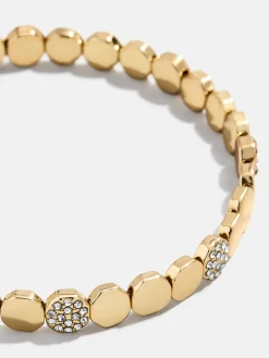 Rivera Stretch Bracelet - Gold/Pavé