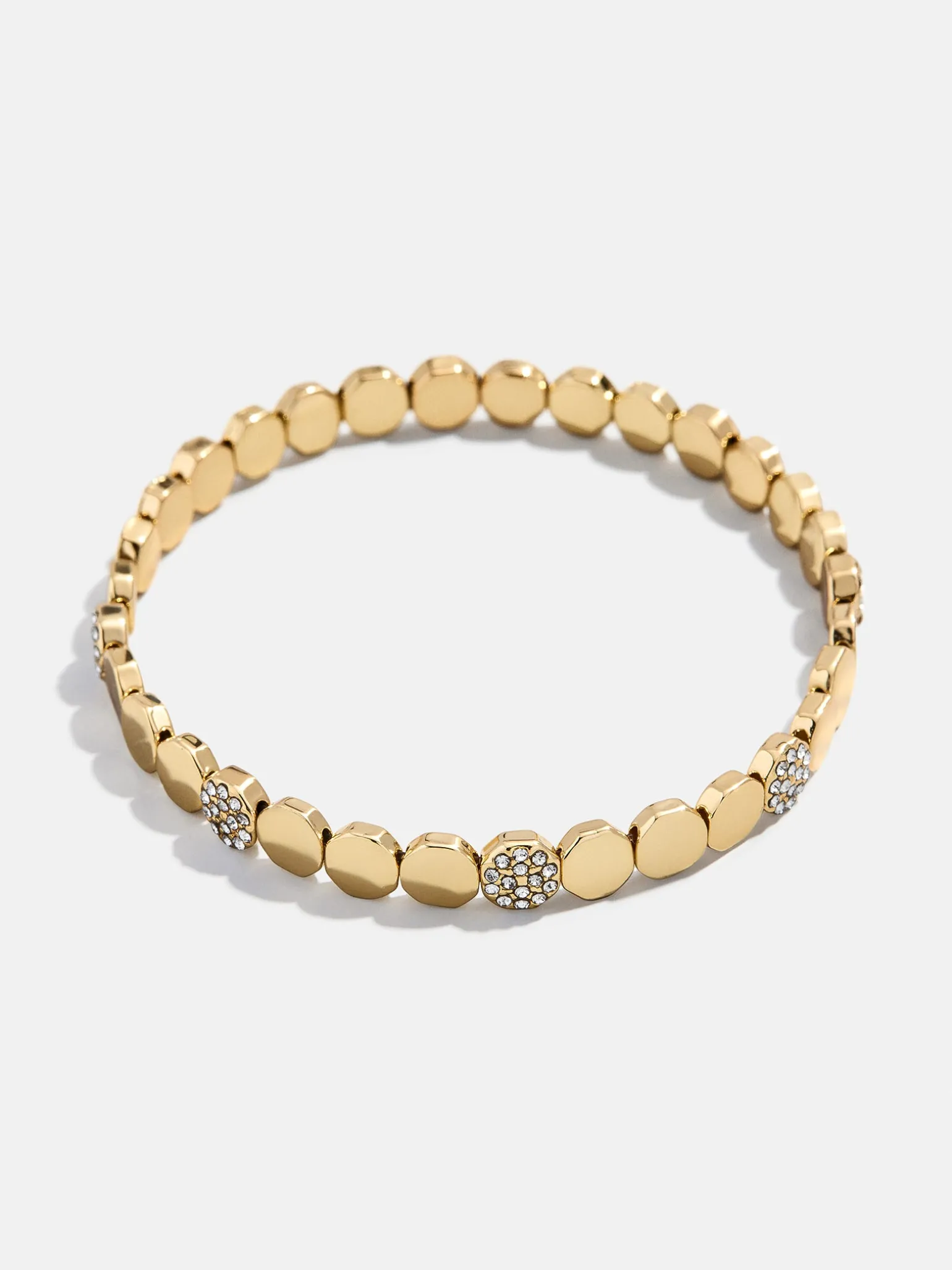Rivera Stretch Bracelet - Gold/Pavé