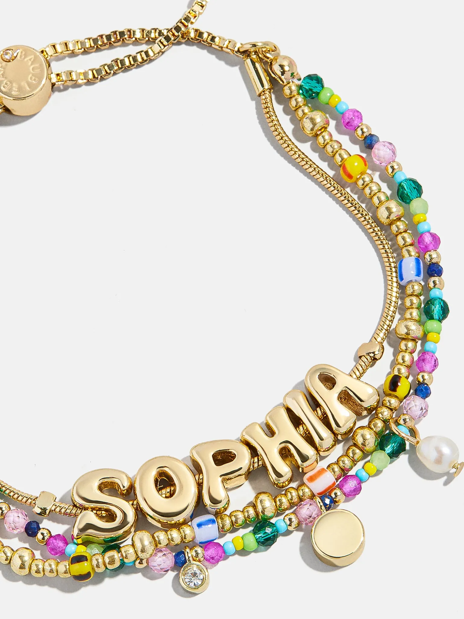 Rowan Semi-Precious Custom Layered Bracelet - St. Tropez