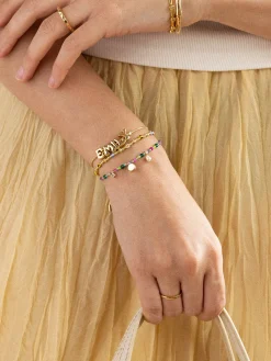 Rowan Semi-Precious Custom Layered Bracelet - St. Tropez