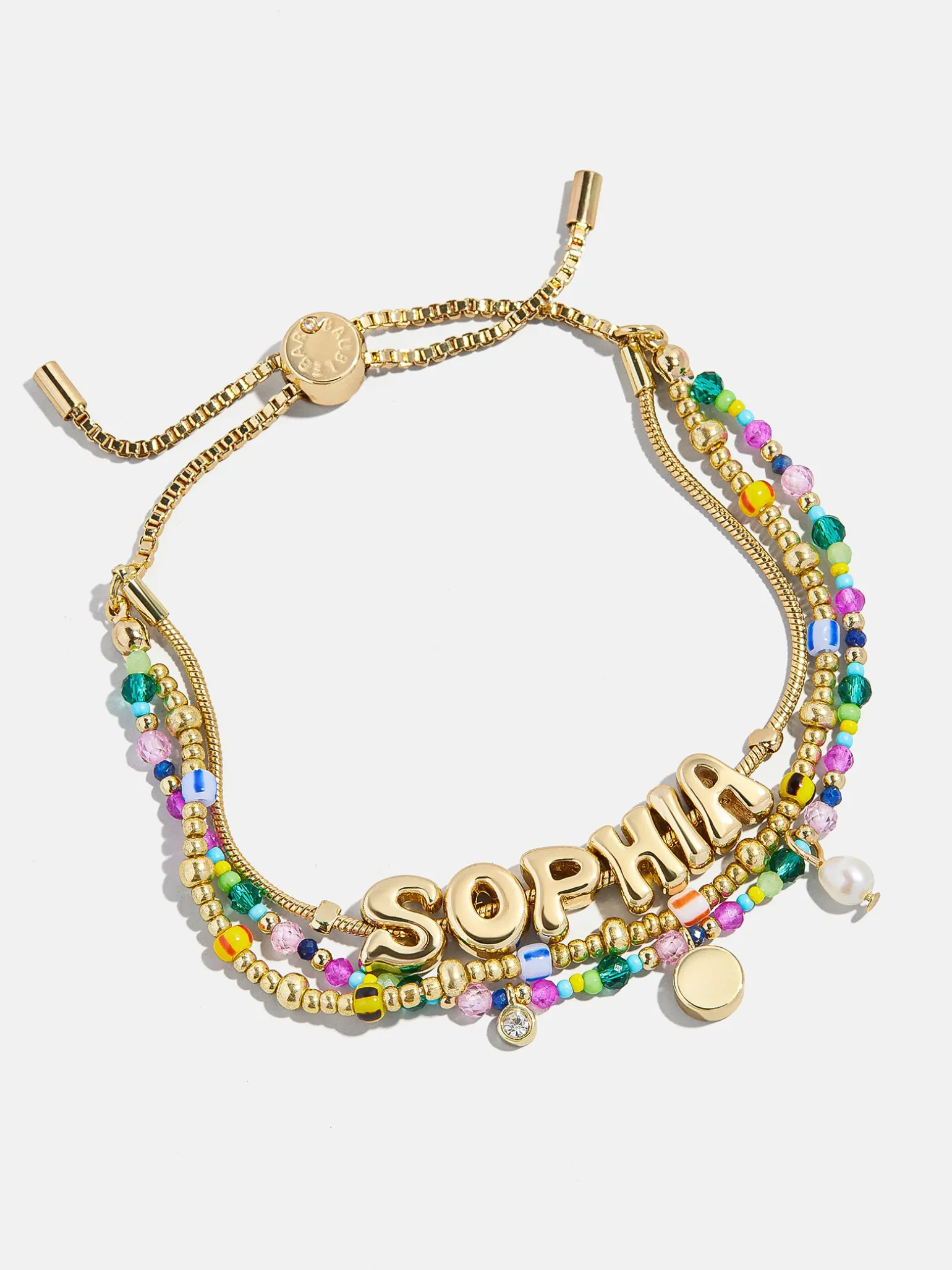 Rowan Semi-Precious Custom Layered Bracelet - St. Tropez