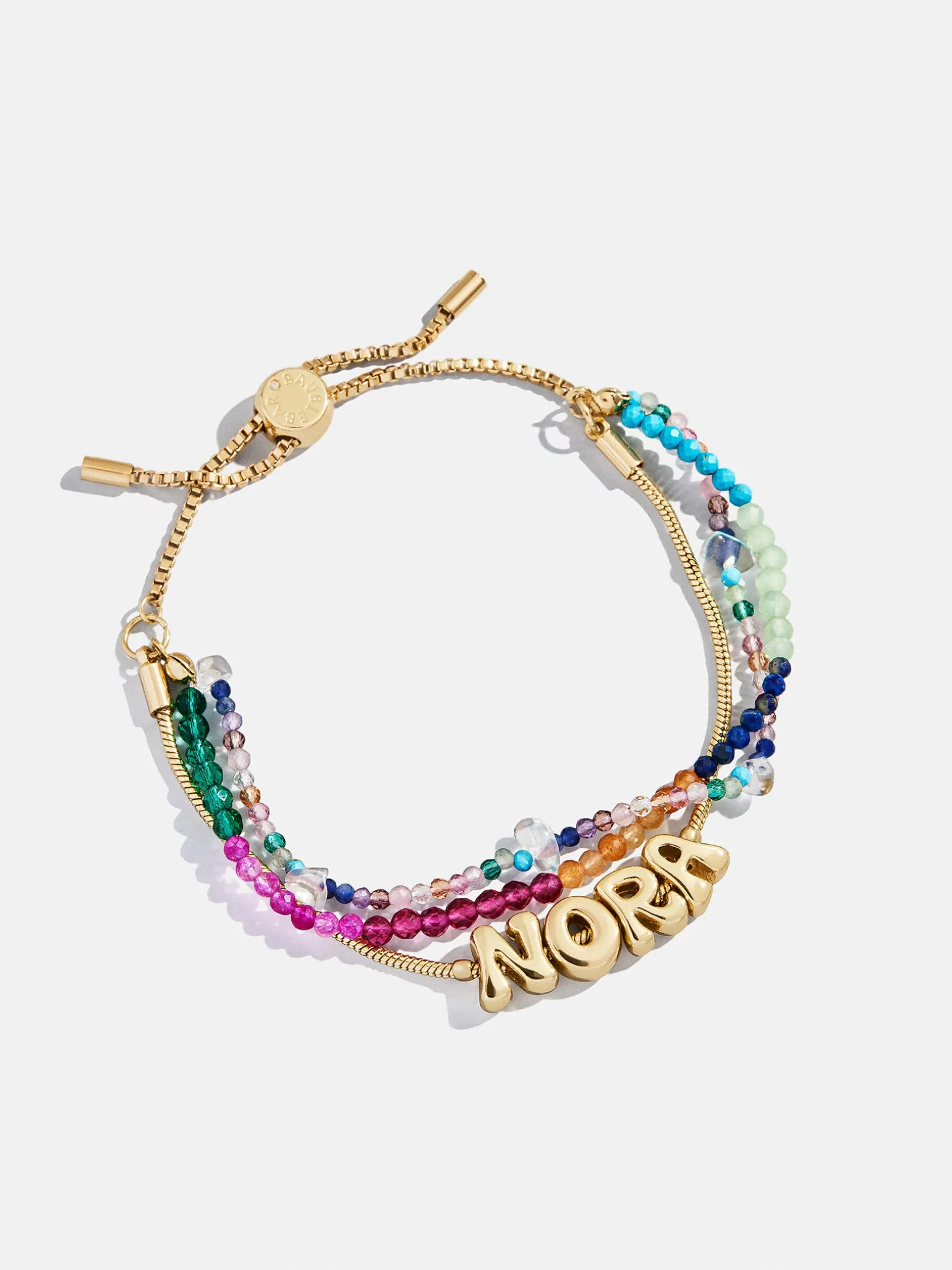 Rowan Semi-Precious Custom Layered Bracelet - Santorini