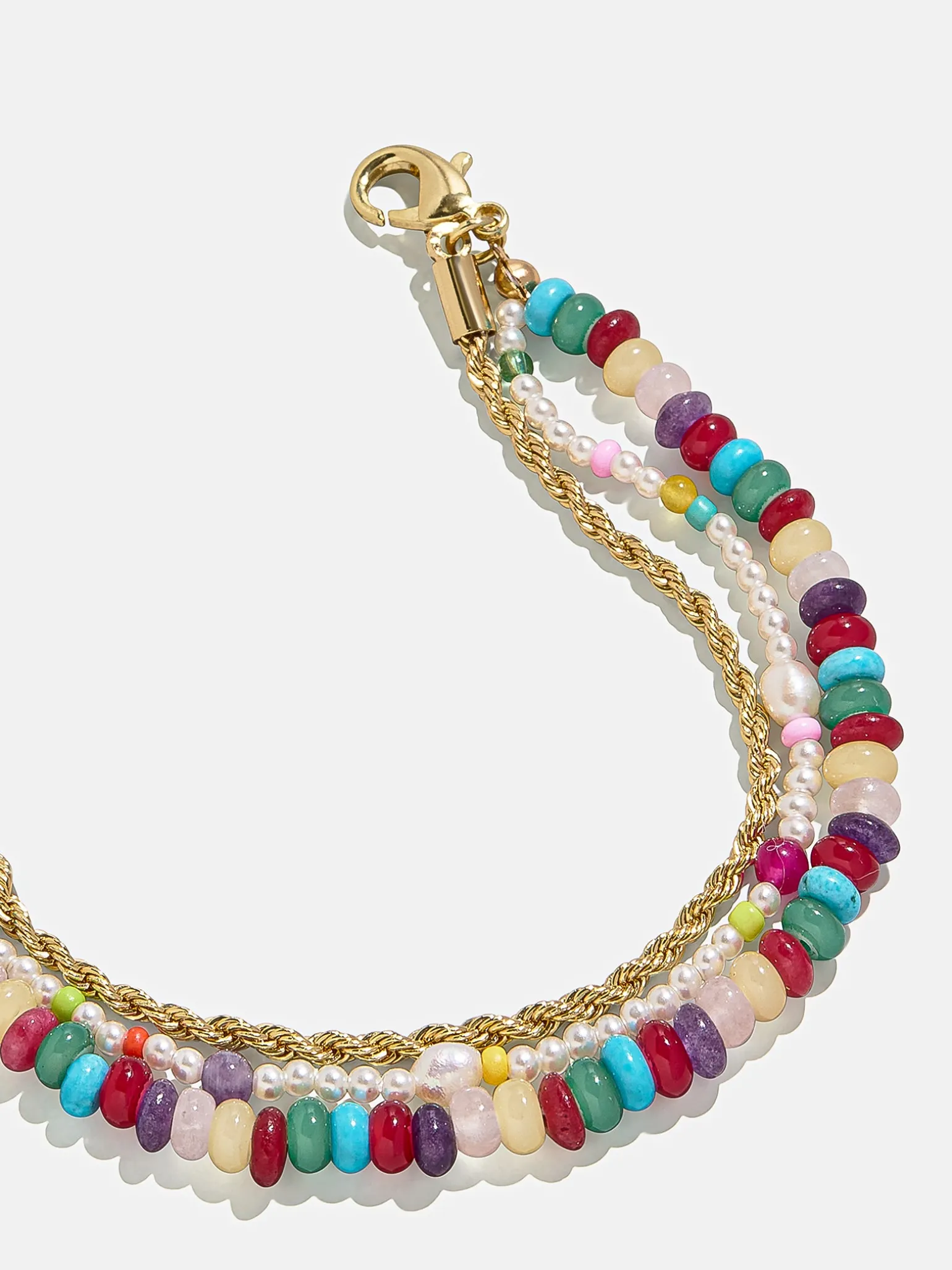 Rowan Semi-Precious Layered Bracelet - Mallorca