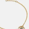 Sabrina 18K Gold Vermeil Motif Bracelet - Evil Eye