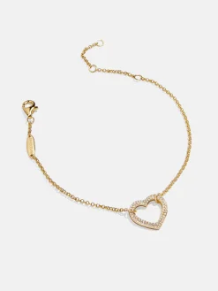 Sabrina 18K Gold Vermeil Motif Bracelet - Heart