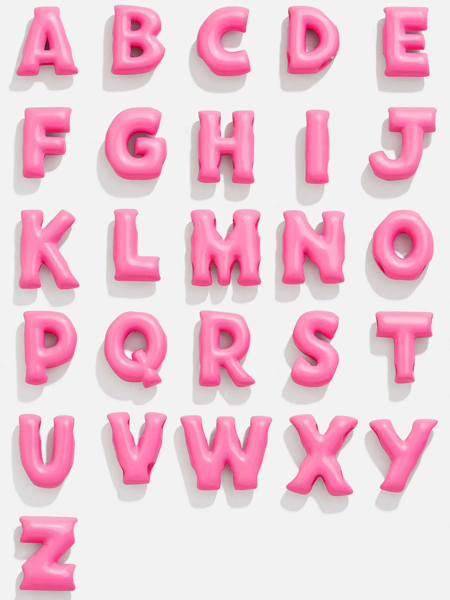 Say It All Custom Slider Cord Bracelet - Hot Pink