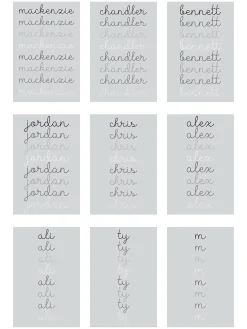 Script Ombre Name Custom Blanket - Beige/Brown