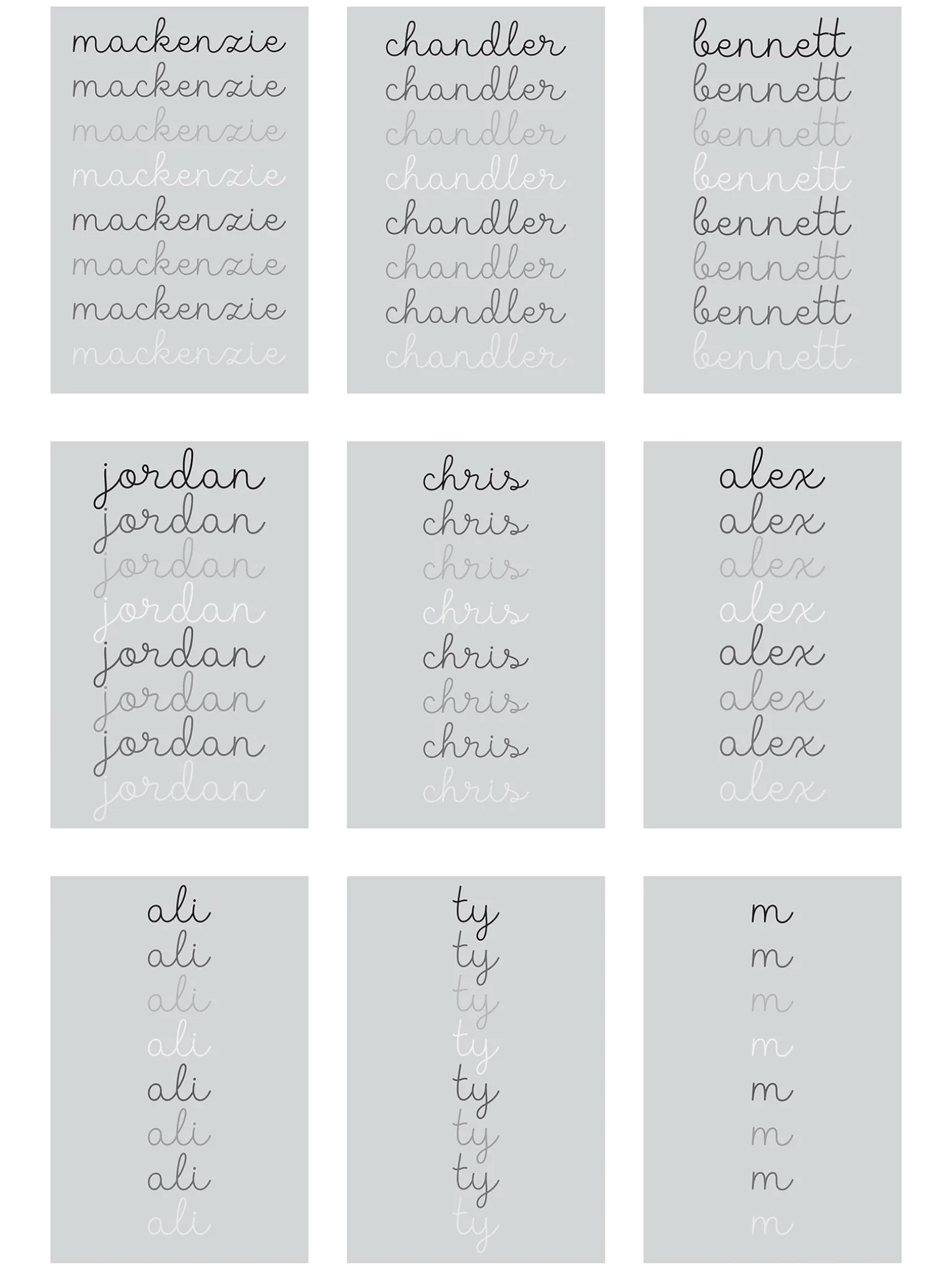 Script Ombre Name Custom Blanket - Beige/Brown
