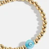 Semi-Precious Birthstone Pisa Bracelet - Aquamarine