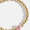 Semi-Precious Birthstone Pisa Bracelet - Light Amethyst