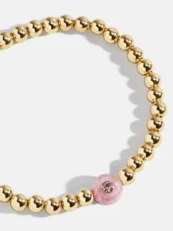 Semi-Precious Birthstone Pisa Bracelet - Light Amethyst