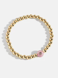 Semi-Precious Birthstone Pisa Bracelet - Light Amethyst